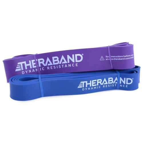 THERABAND HIGH RESISTANCE BAND | Set of 2 Resistance Bands (1 - Heavy & 1- X Heavy) - Health Mart