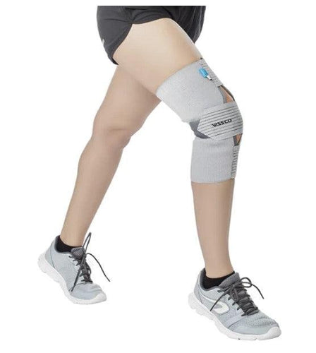 Knee Wrap With Loop Elastic Technology | Provides optimum Compression & support to the Knee - Health Mart