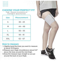 Load image into Gallery viewer, Loop Elastic Support (Thigh Support) | Provides Optimum Compression to Relieve Pain &amp; Improves Blood Circulation - Health Mart
