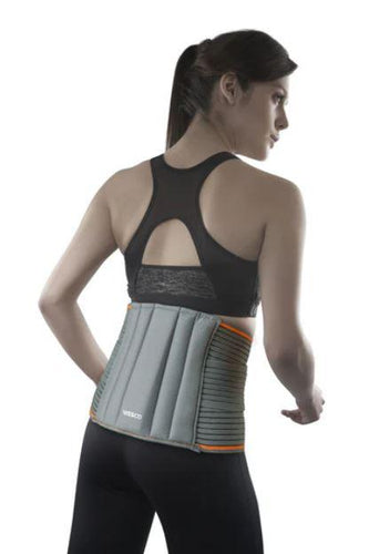 Lumbocare (Lumbo Sacral Belt) | Provides Support to the Lower Back | Pain solution for Back and Abdomen (Grey) - Health Mart