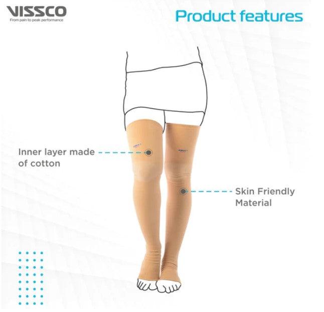 Vissco Medical Compression Stockings – Class 2 (Knee Length