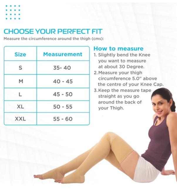 MEDICAL COMPRESSION STOCKINGS- ABOVE KNEE – Health Mart