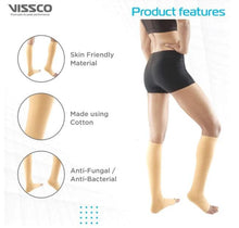 Load image into Gallery viewer, Medical Compression Stockings (Below Knee) | Improves Blood Circulation &amp; Relieves Pain - Health Mart
