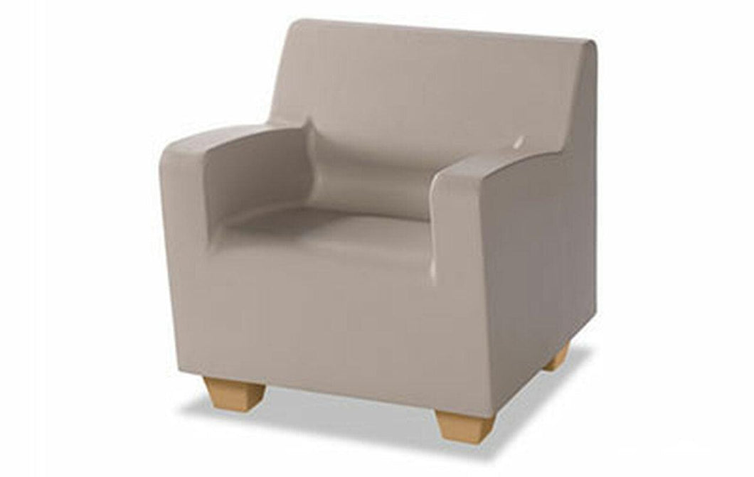 Norix Furniture HN800/HN860 Hondo Nuevo Arm 30 Inch Chair with Molded Wood Grain Legs