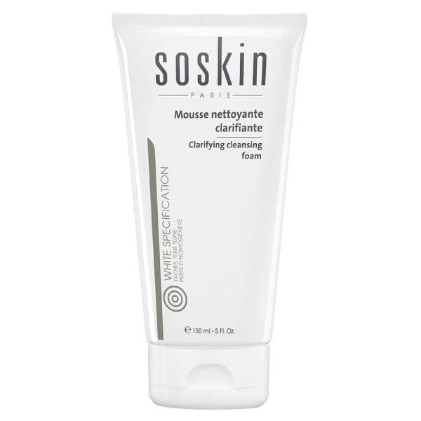 Soskin W+ Clarifying Cleansing Foam - 150 ml