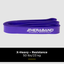 Load image into Gallery viewer, THERABAND HIGH RESISTANCE BAND | Set of 2 Resistance Bands (1 - Heavy &amp; 1- X Heavy) - Health Mart
