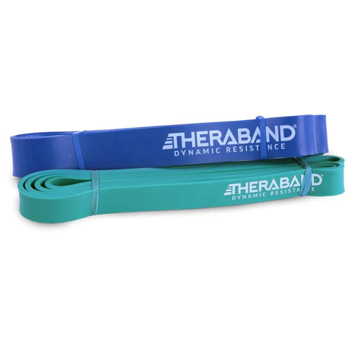 THERABAND HIGH RESISTANCE BAND | Set of 2 Resistance Bands (1 - Medium, 1 - Heavy) - Health Mart