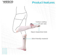 Load image into Gallery viewer, VISSCO ANTI-EMBOLISM - KNEE (LOWER INSPECTION HOLE) - Health Mart
